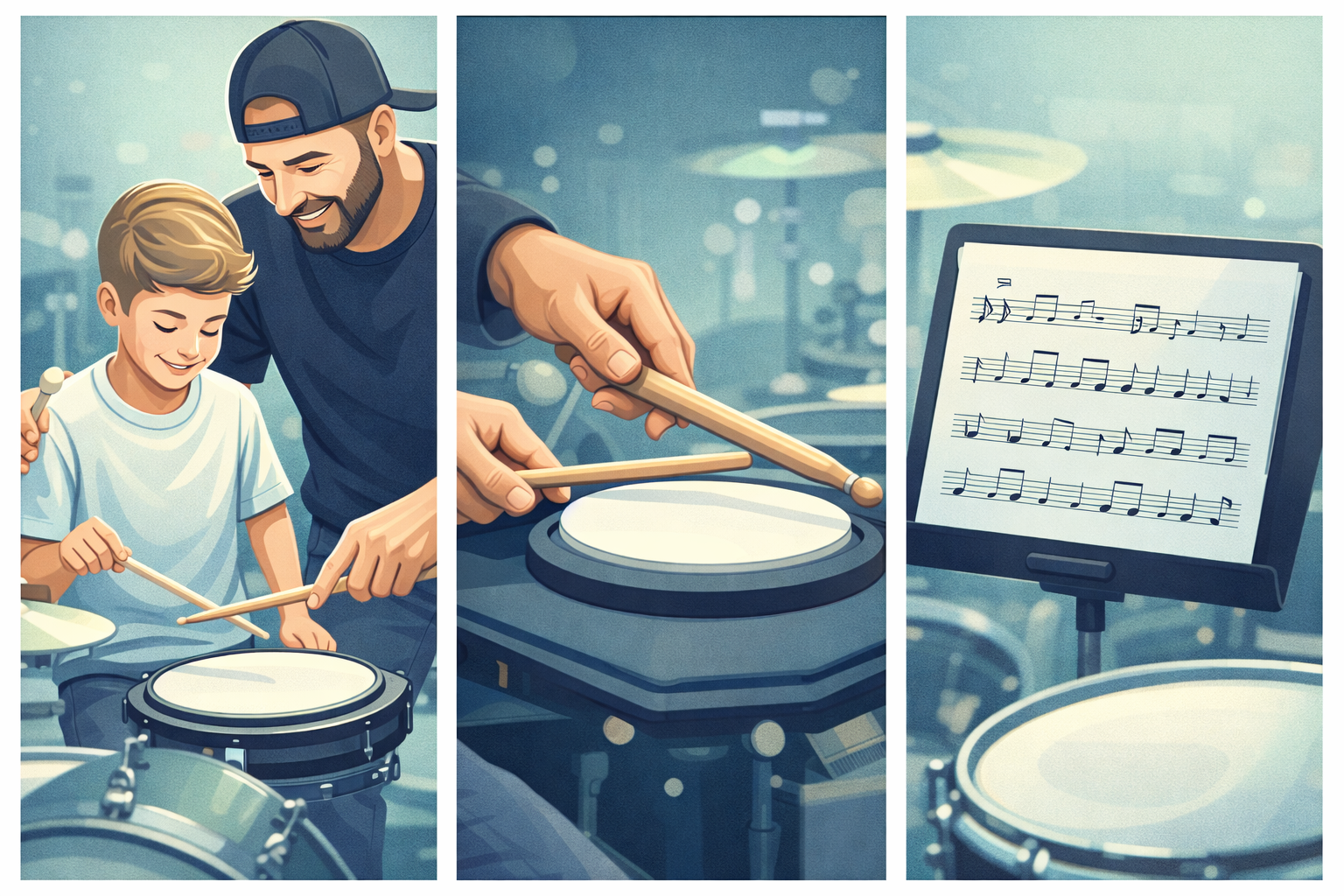 Enrico Babolin, drum teacher